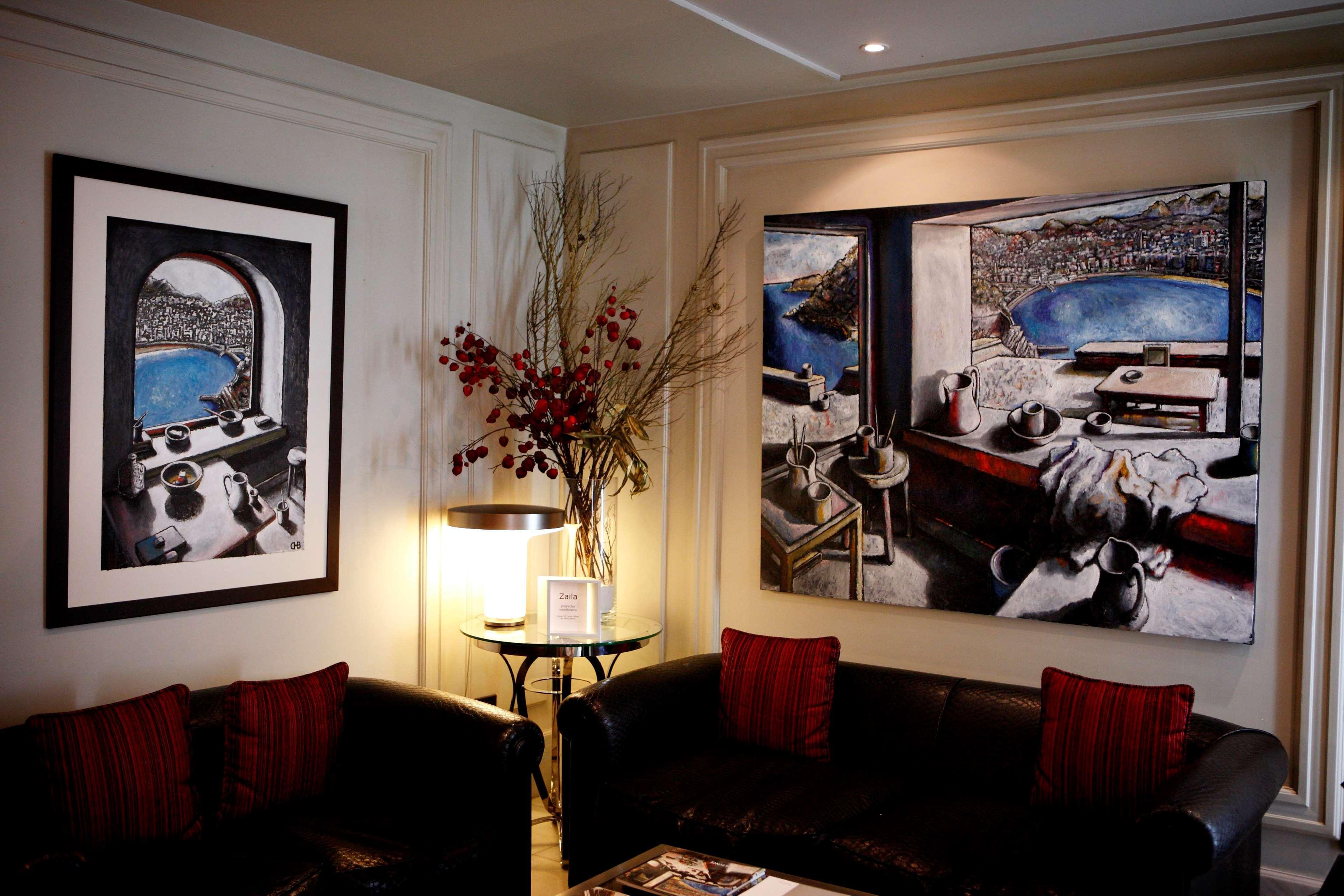 Hotel Lopez De Haro Бильбао Экстерьер фото Interior of the restaurant